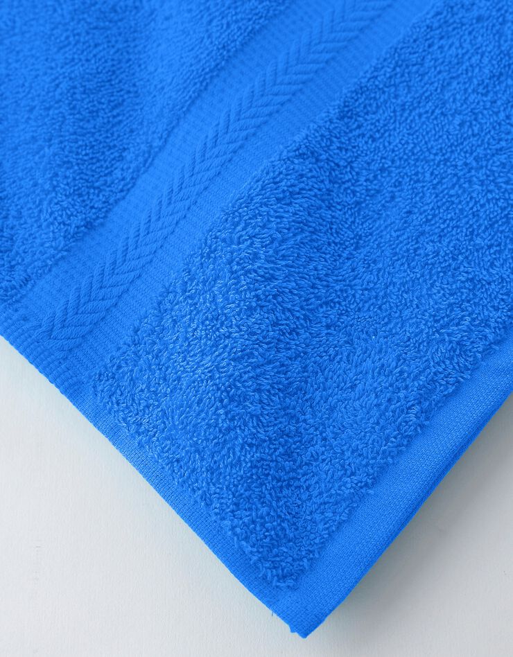Eponge unie 420 g/m2 confort moelleux (bleu dur)