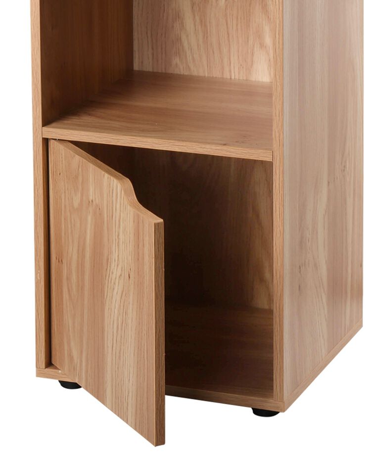 Meuble de rangement STAVRA – 3 cases 1 porte (naturel)