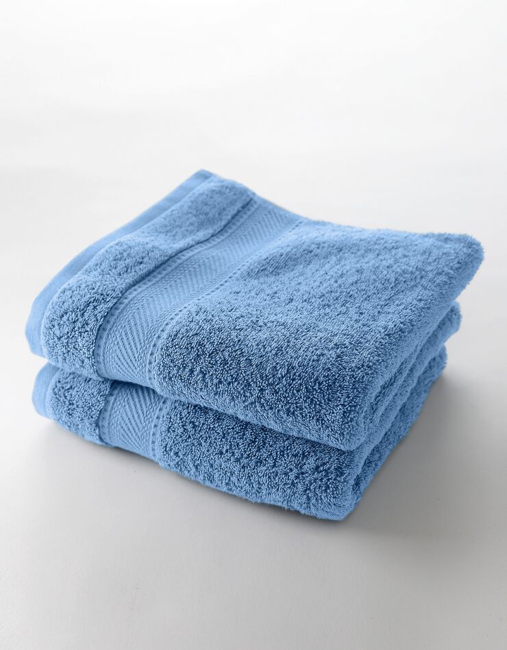 Éponge unie 540g/m2 confort luxe (bleu jean) Éponge unie 540g/m2 confort luxe (bleu jean)