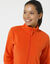 Veste polaire zippée manches longues (orange)