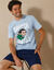 Pyjama short Gaston Lagaffe® (bleu jean / marine)