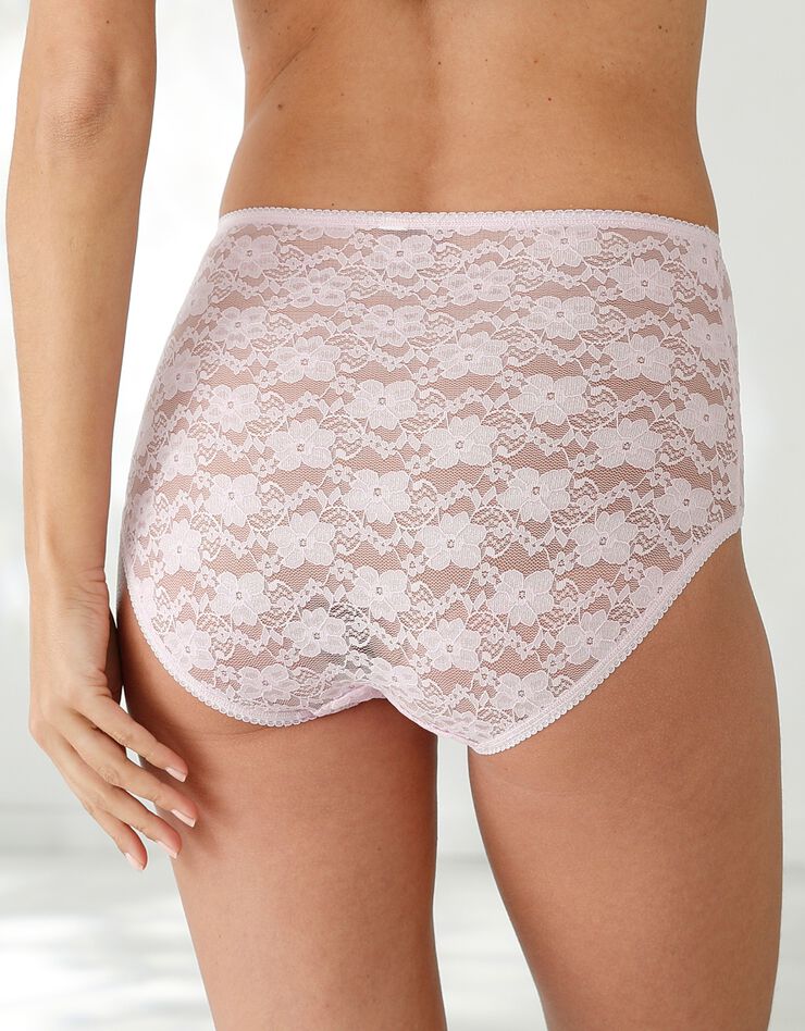 Culotte supermaxi dentelle stretch - lot de 2 (violine + parme) Culotte supermaxi dentelle stretch - lot de 2 (violine + parme)
