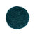 Tapis rond poils longs (émeraude)