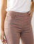 Pantalon stretch coutures affinantes (taupe)