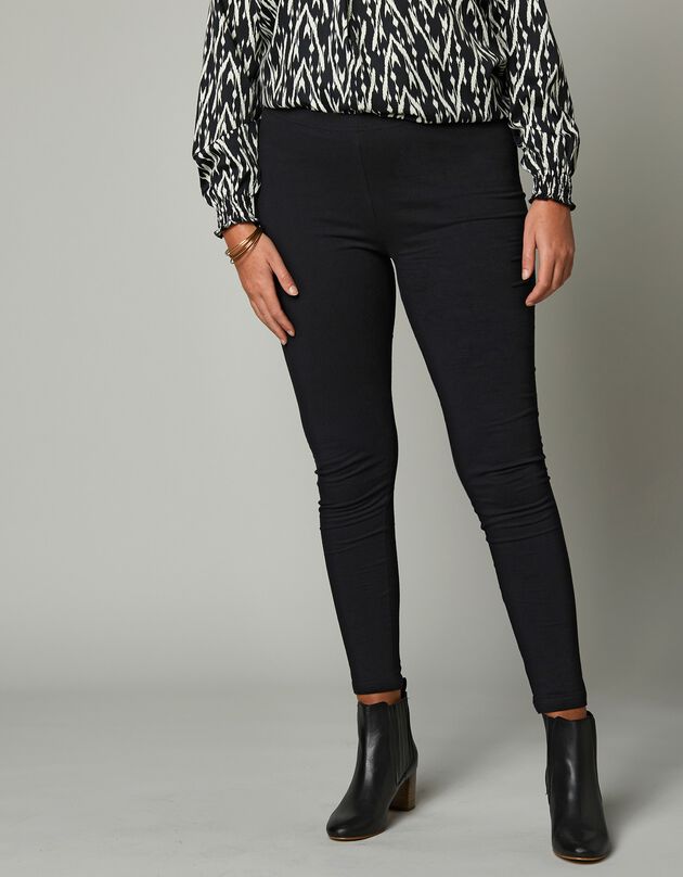 Legging taille élastiquée - lot de 2 (noir / noir)