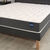 Sommier tapissier à lattes recouvertes Bultex® (gris anthracite)