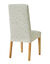 Housse de chaise extensible, motif tachet&eacute; graphique (beige)