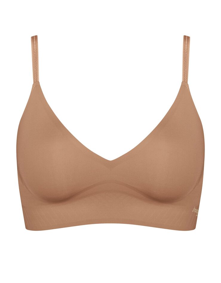 Brassière extensible microfibre adaptable « Body Adapt » - sans armatures (beige) Brassière extensible microfibre adaptable « Body Adapt » - sans armatures (beige)