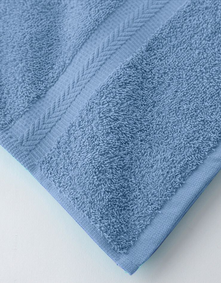 Eponge unie 420 g/m2 confort moelleux (bleu jean) Eponge unie 420 g/m2 confort moelleux (bleu jean)