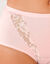 Culotte dentelle d&eacute;coupes amincissantes - lot de 4 (pastel)