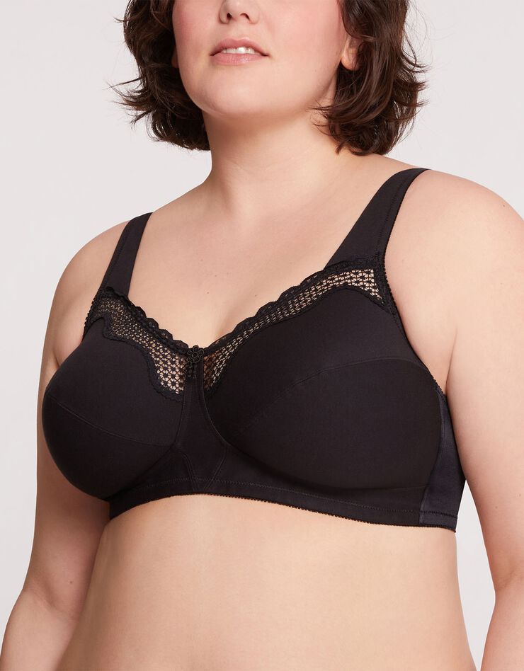 Soutien-gorge Cotton Confort - sans armatures (noir) Soutien-gorge Cotton Confort - sans armatures (noir)