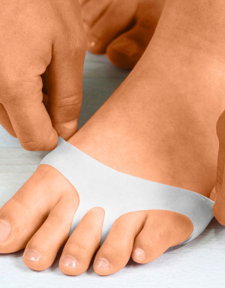 Coussinet plantaire en gel - la paire (blanc) Coussinet plantaire en gel - la paire (blanc)
