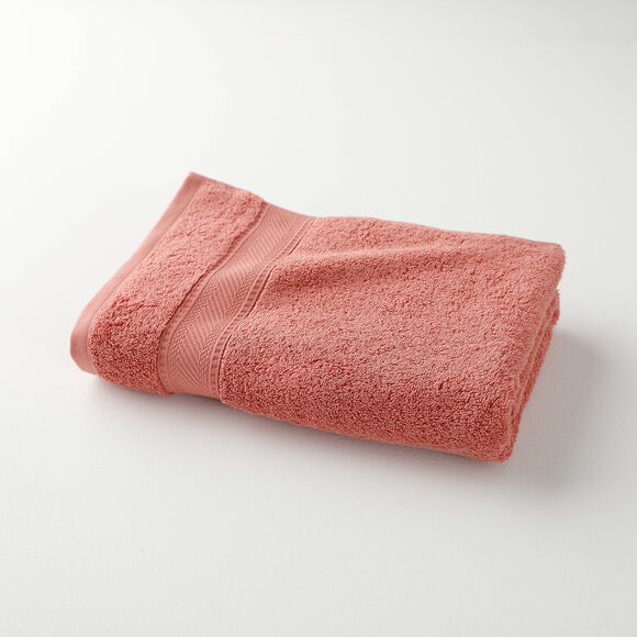 Collection serviettes de bain unies - confort luxe 540g/m&sup2; (brique)