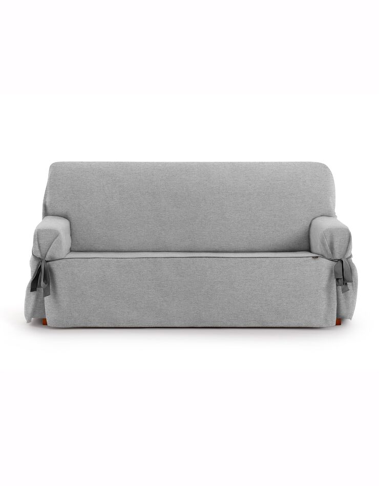 Housse fauteuil et canapé "Valentina" (gris clair)