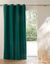 Rideau bachette uni tamisant oeillets (vert)