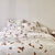 Linge de lit Automne en flanelle imprimée (blanc)