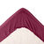 Couverture polaire mi-housse 350 g/m² (prune)