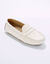 Mocassins en cuir (blanc)