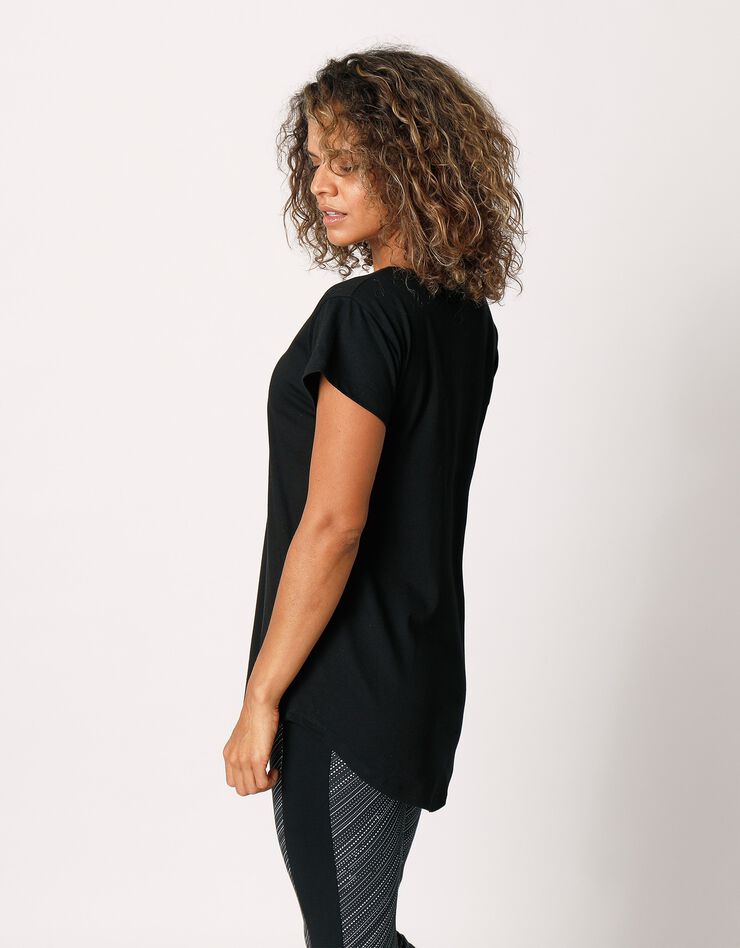 Tee-shirt manches courtes (noir) Tee-shirt manches courtes (noir)