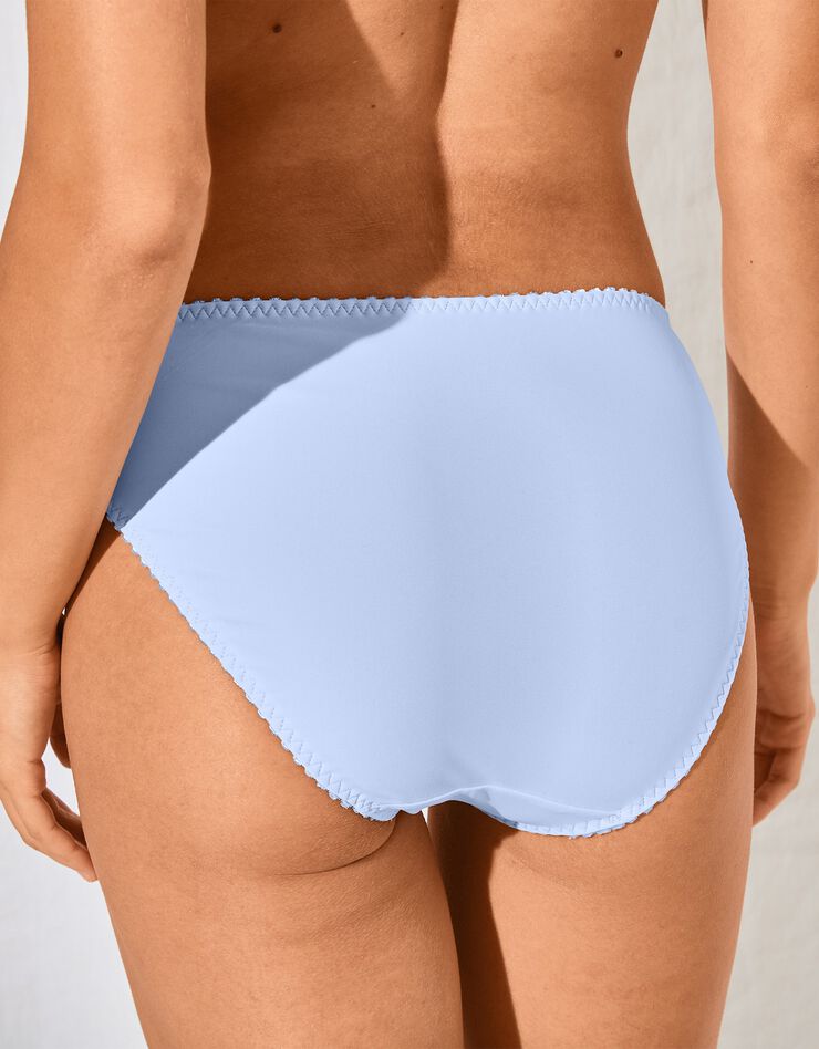 Slip dentelle unie Arum (bleu glacier) Slip dentelle unie Arum (bleu glacier)