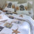 Linge de lit Chalet flanelle (blanc)