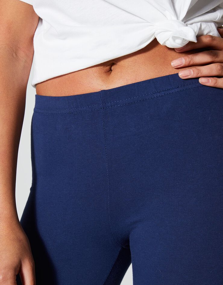 Legging taille élastiquée (marine) Legging taille élastiquée (marine)