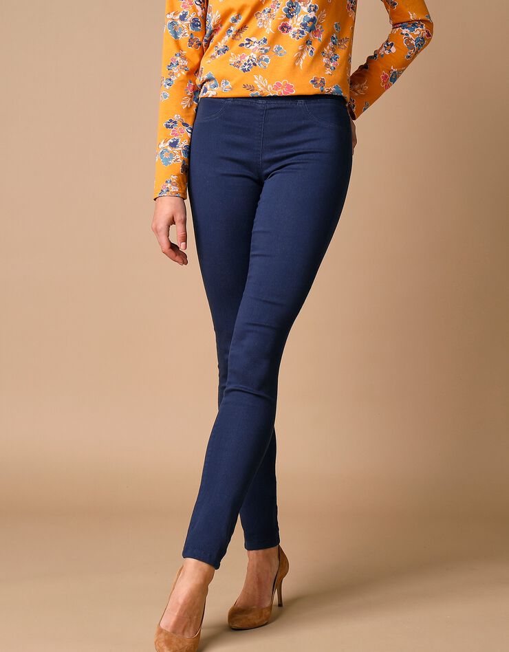 Jegging taille élastiquée ultra confort - petite stature (marine) Jegging taille élastiquée ultra confort - petite stature (marine)