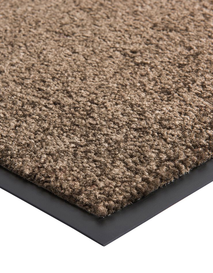 Tapis uni anti-poussière luxe (marron) Tapis uni anti-poussière luxe (marron)