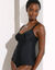 Haut de tankini uni Solaro - avec armatures flexibles (noir)