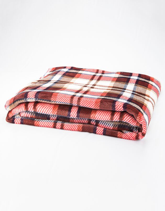 Couverture à carreaux 280g/m2 (rouge)