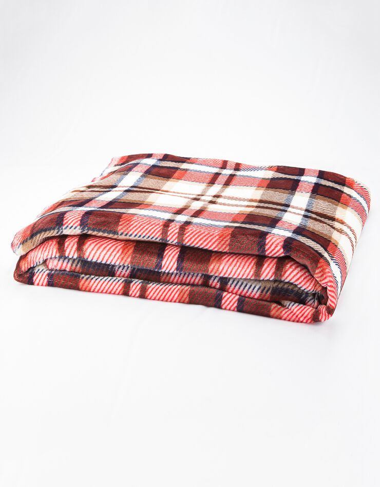 Couverture à carreaux 280g/m2 (rouge)