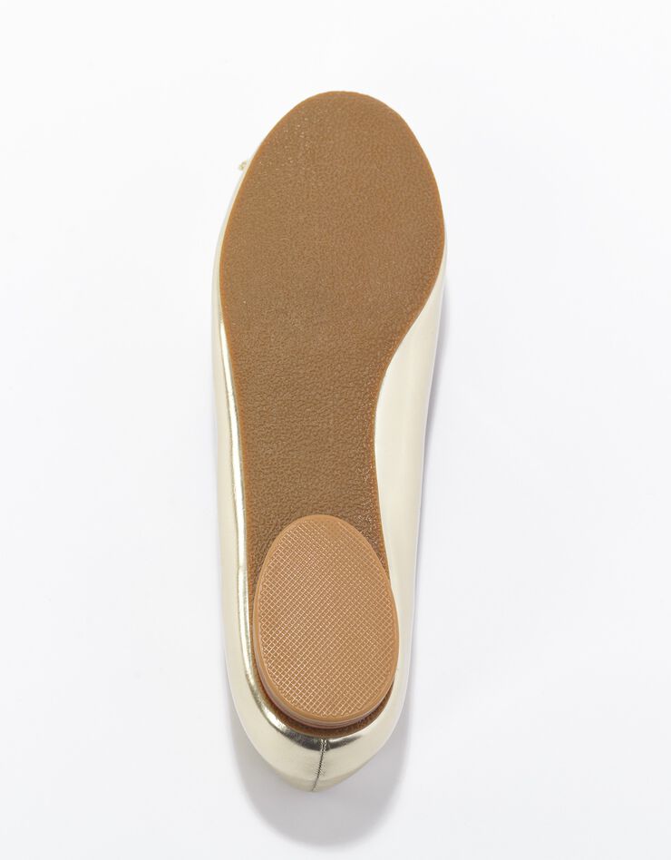 Ballerines plates (doré)
