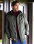 Parka imperméable doublée polaire à capuche (kaki)