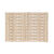 Tapis rectangulaire motifs géométriques (naturel)