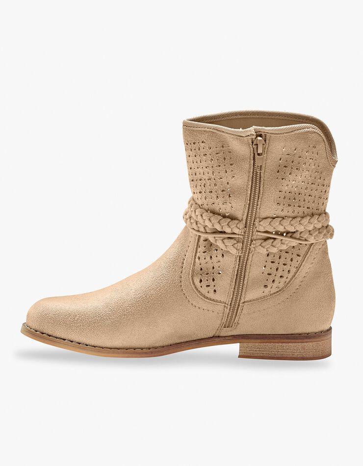 Boots plates perforées (beige) Boots plates perforées (beige)
