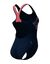 Maillot de bain 1 pièce Laneback (marine / corail)