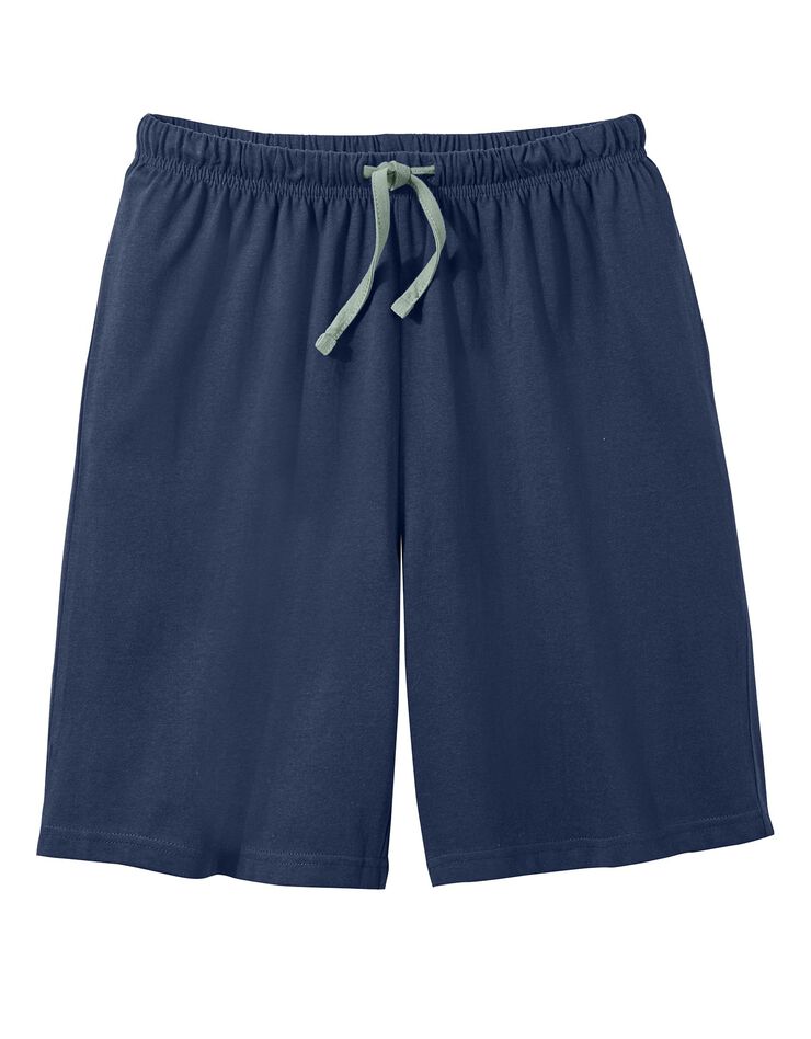 Short pyjama uni marine (marine)