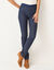 Jegging denim taille élastiquée - petite stature (brut)