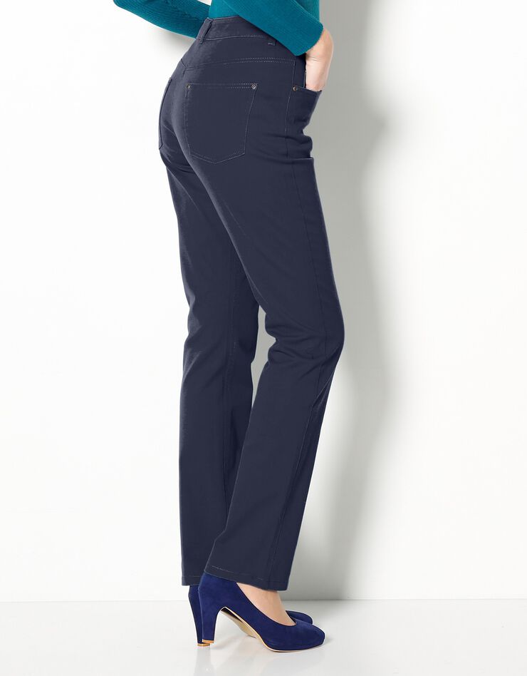 Pantalon droit stretch (marine) Pantalon droit stretch (marine)