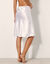 Jupon effet lissant et antistatique - long 60 cm (blanc)