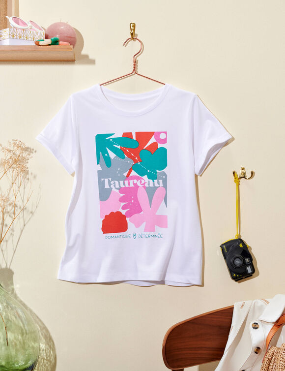 T-shirt signes astrologiques (taureau)