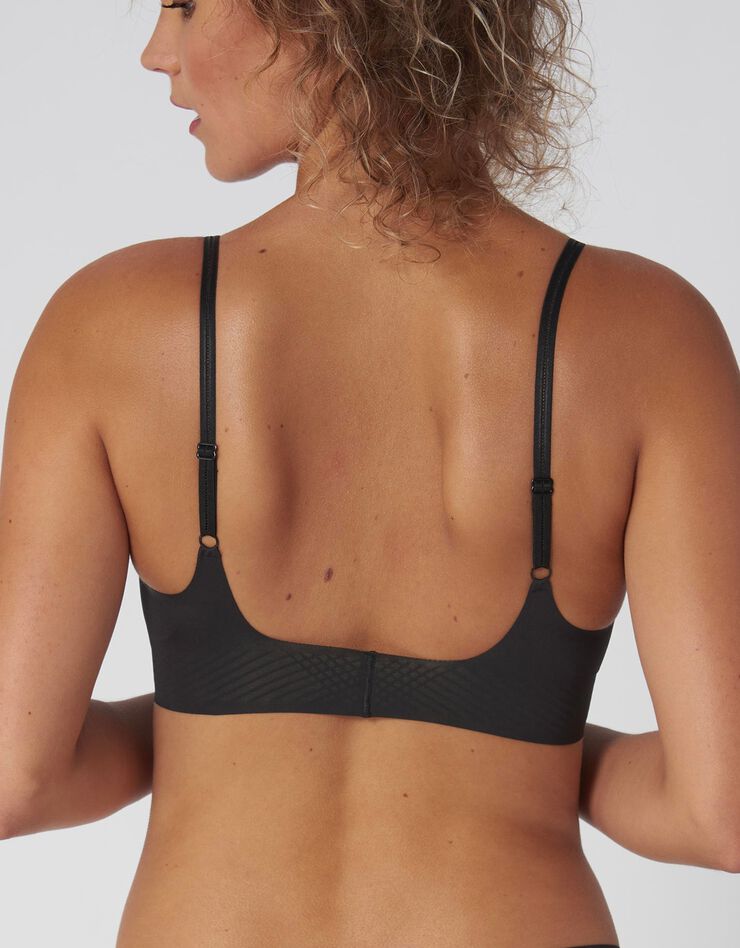 Brassière extensible microfibre adaptable « Body Adapt » - sans armatures (noir) Brassière extensible microfibre adaptable « Body Adapt » - sans armatures (noir)
