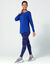 Legging imprimé, style crayonné (marine)