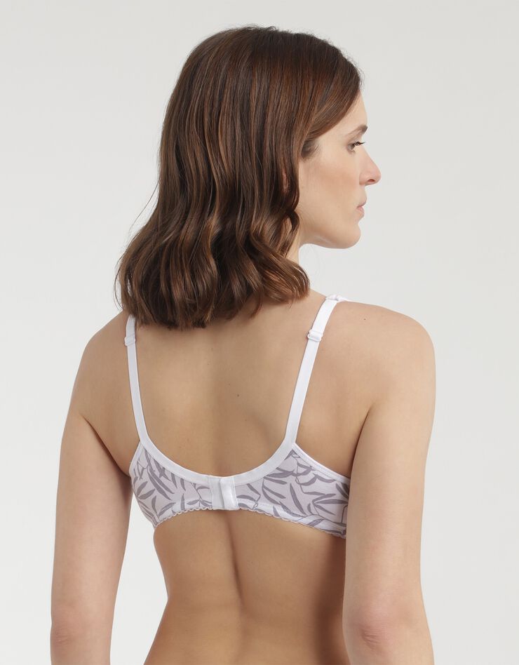Soutien-gorge Generous coton bio(1) imprimé bambou - avec armatures (blanc) Soutien-gorge Generous coton bio(1) imprimé bambou - avec armatures (blanc)