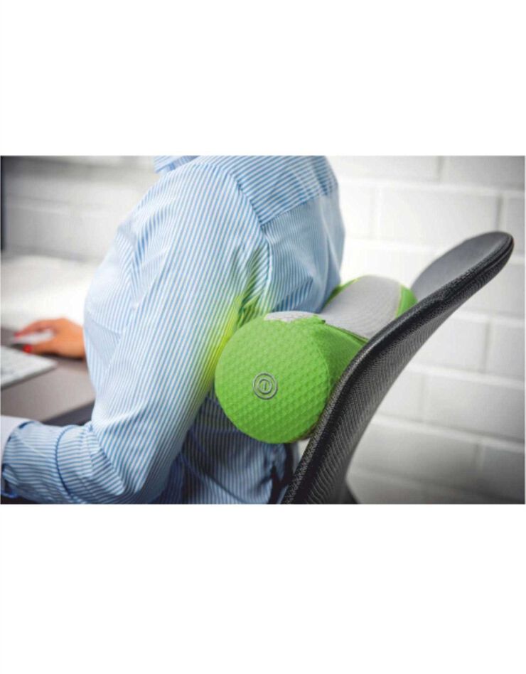 Rouleau d'auto-massage (vert/gris)