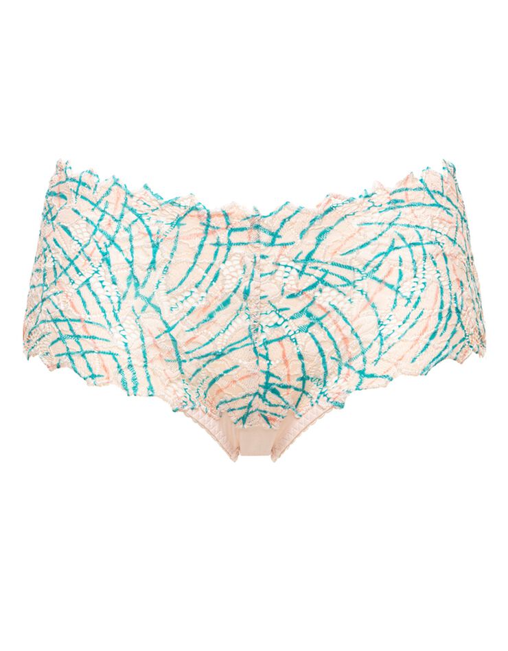 Culotte haute dentelle imprimée graphique Arum (rose) Culotte haute dentelle imprimée graphique Arum (rose)