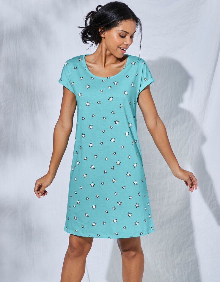 Maxi tee-shirt - lot de 2 (anthracite + aqua) Maxi tee-shirt - lot de 2 (anthracite + aqua)