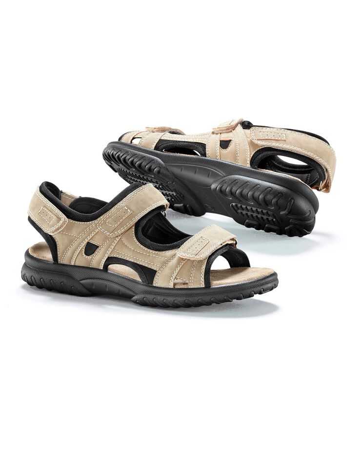 Sandales pattes auto-agrippantes (marron) Sandales pattes auto-agrippantes (marron)