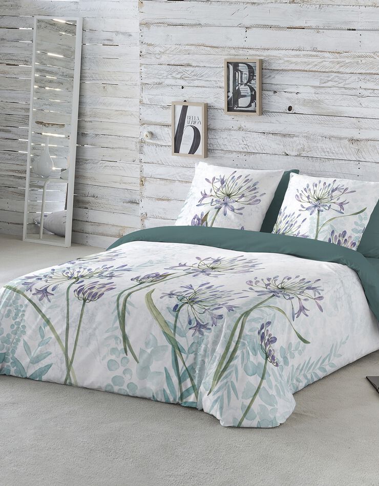 Linge de lit Gaëlle - coton (blanc)