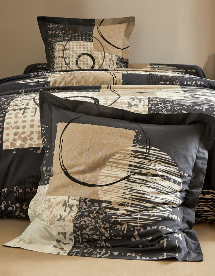 Linge de lit Diane - coton (carbone)